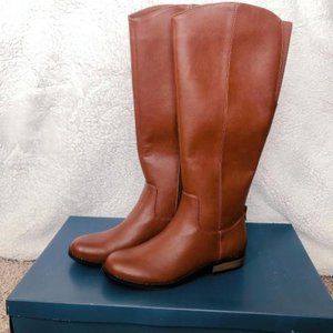 Target Brown Faux-Leather Knee High Boots